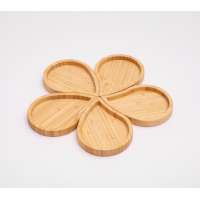 Suncha Wholesale Breakfast Bamboo Serving Wooden Tray